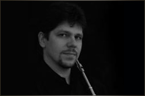 Gergely Ittzes with flute